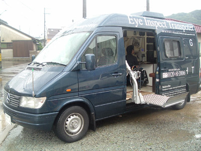 測定車「アイグサイト」